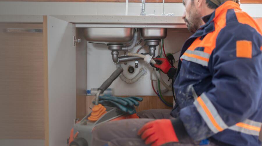 Professional slab leak plumber services in Dana, IN